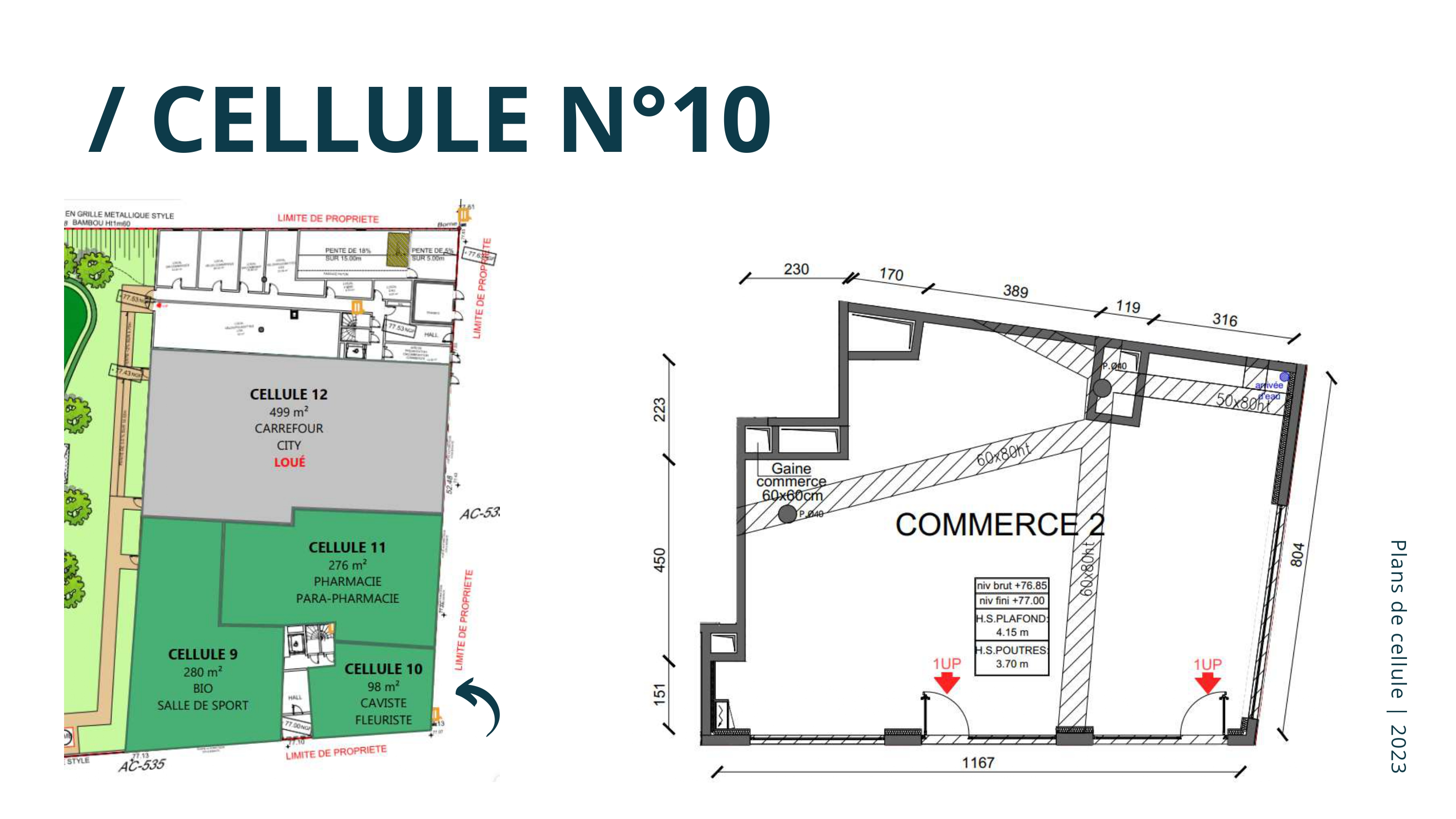 Local commercial à louer - 98.0 m2 - 77 - Seine-et-Marne