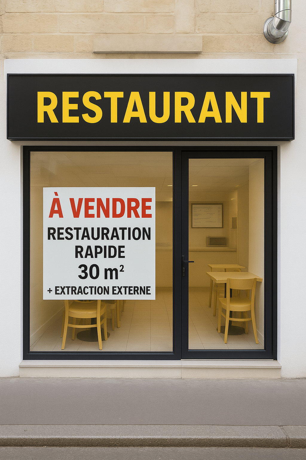 Restauration rapide à vendre - 45.0 m2 - 75 - Paris